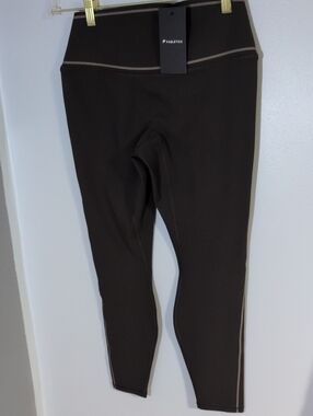 Fabletics Brown High-Waist Leggings